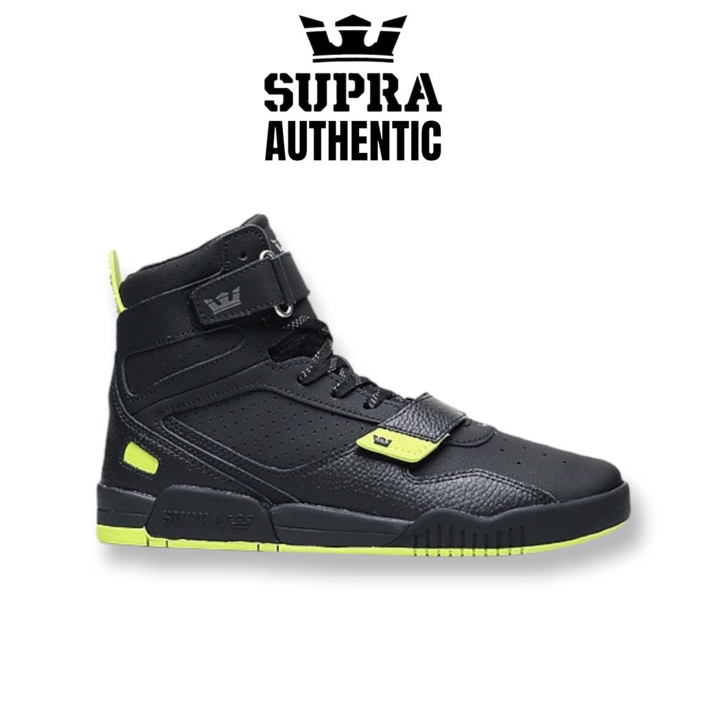 Giày nam Supra Breaker Black Neon