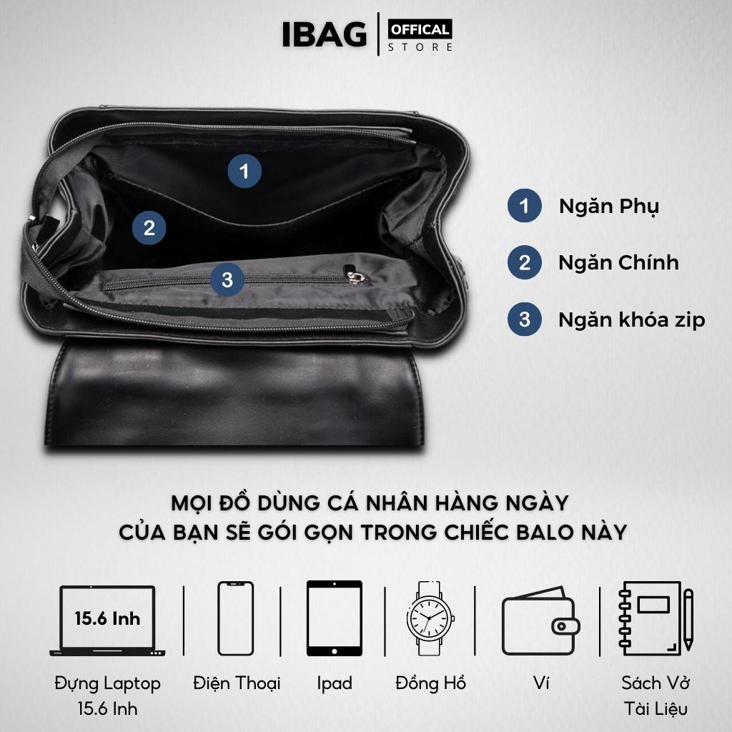 Balo Da Thời Trang Nam Nữ ,da Pu Cao Cấp,ba Lô Đựng Laptop -chống Thấm Nước, Kiểu Dáng Trẻ Trung, Cá Tính - 