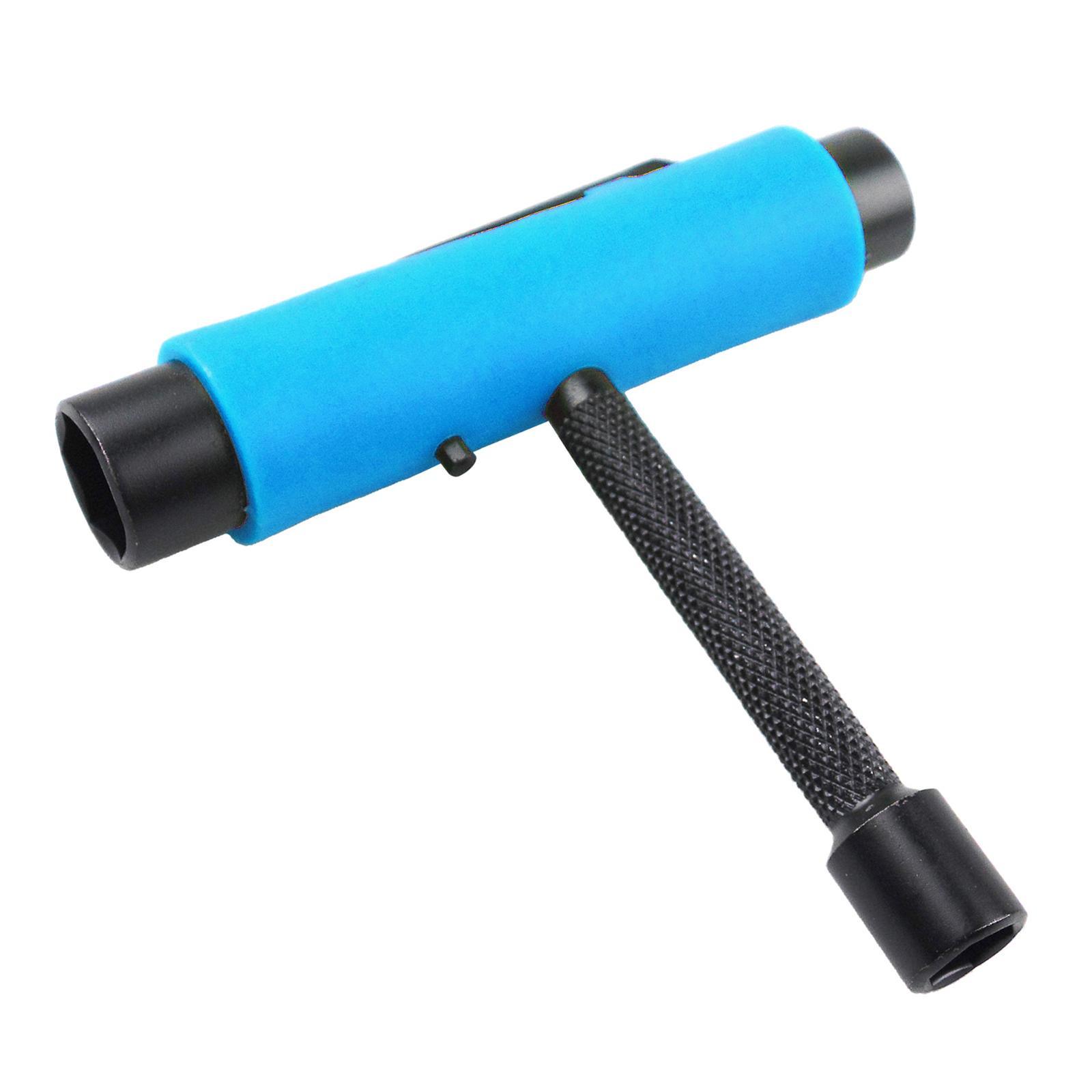 Mini Skateboard T Wrench Multi Longboard Repair   Repair Tool Blue