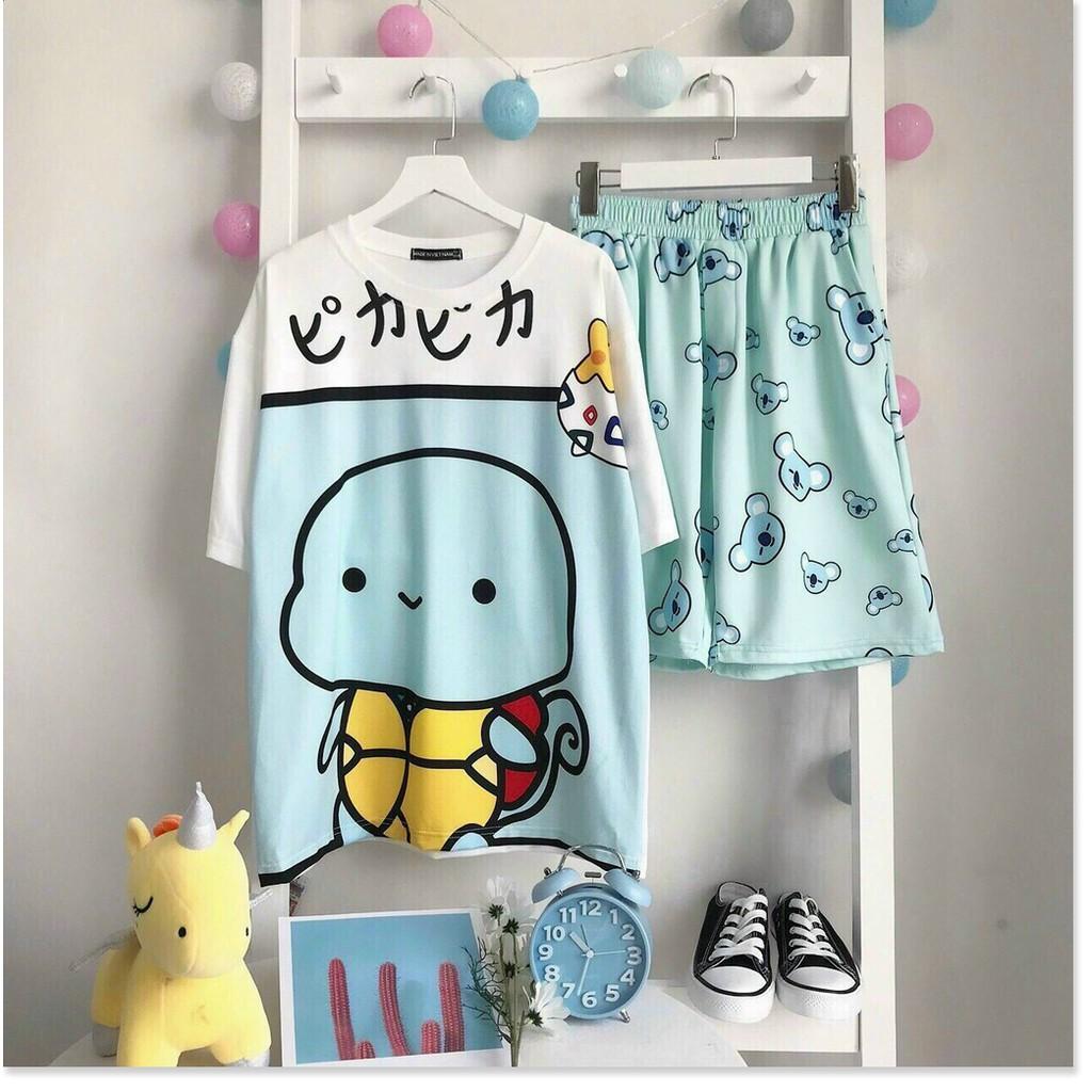 SET THUN NỮ COTTON,MÀU SẮC SINH ĐỘNG,THIẾT KẾ HỌA TIẾT XINH XẮN THỜI TRANG MỚI KME