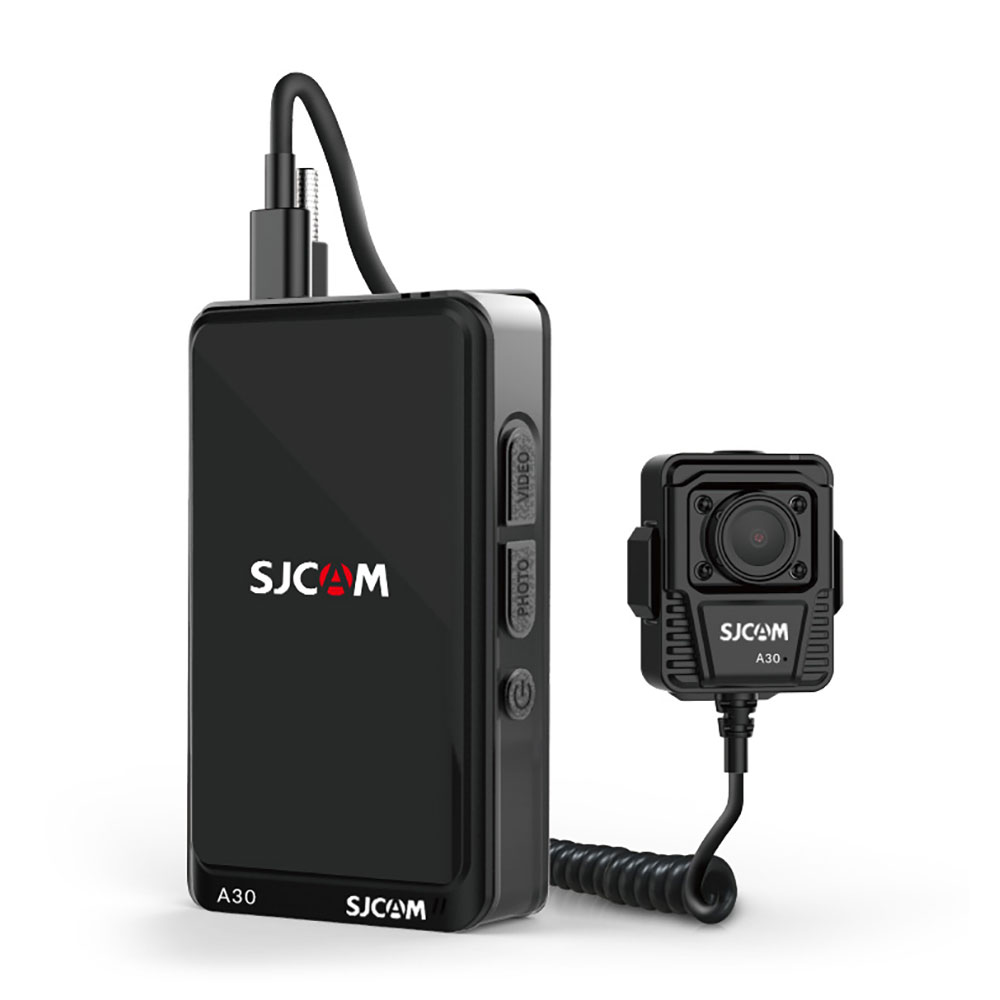 Body Camera SJCAM A30 wifi, pin 5800mah, LCD 4 inch, IP64, 4 đèn led - Hàng Nhập Khẩu