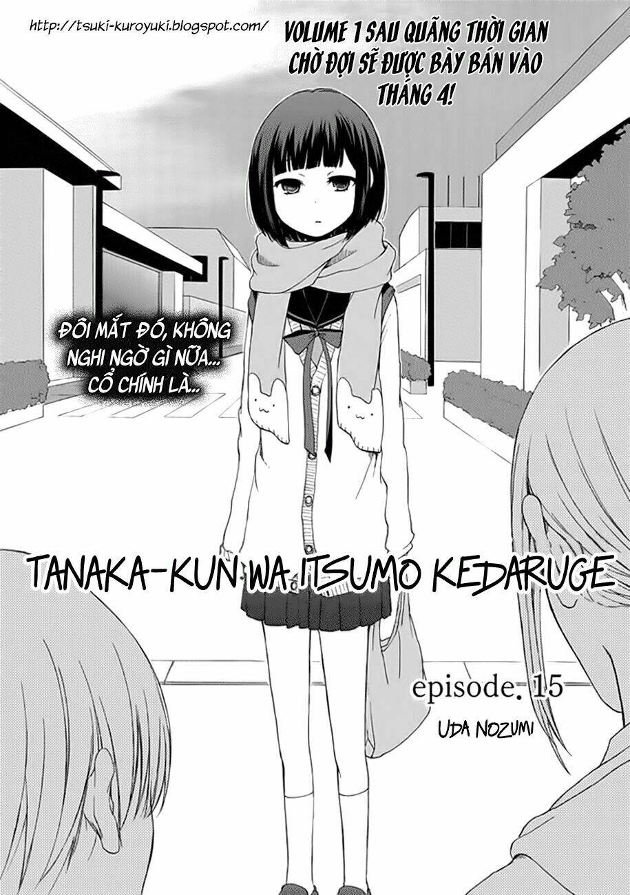 tanaka kun lúc nào cũng bơ phờ chapter 15 3