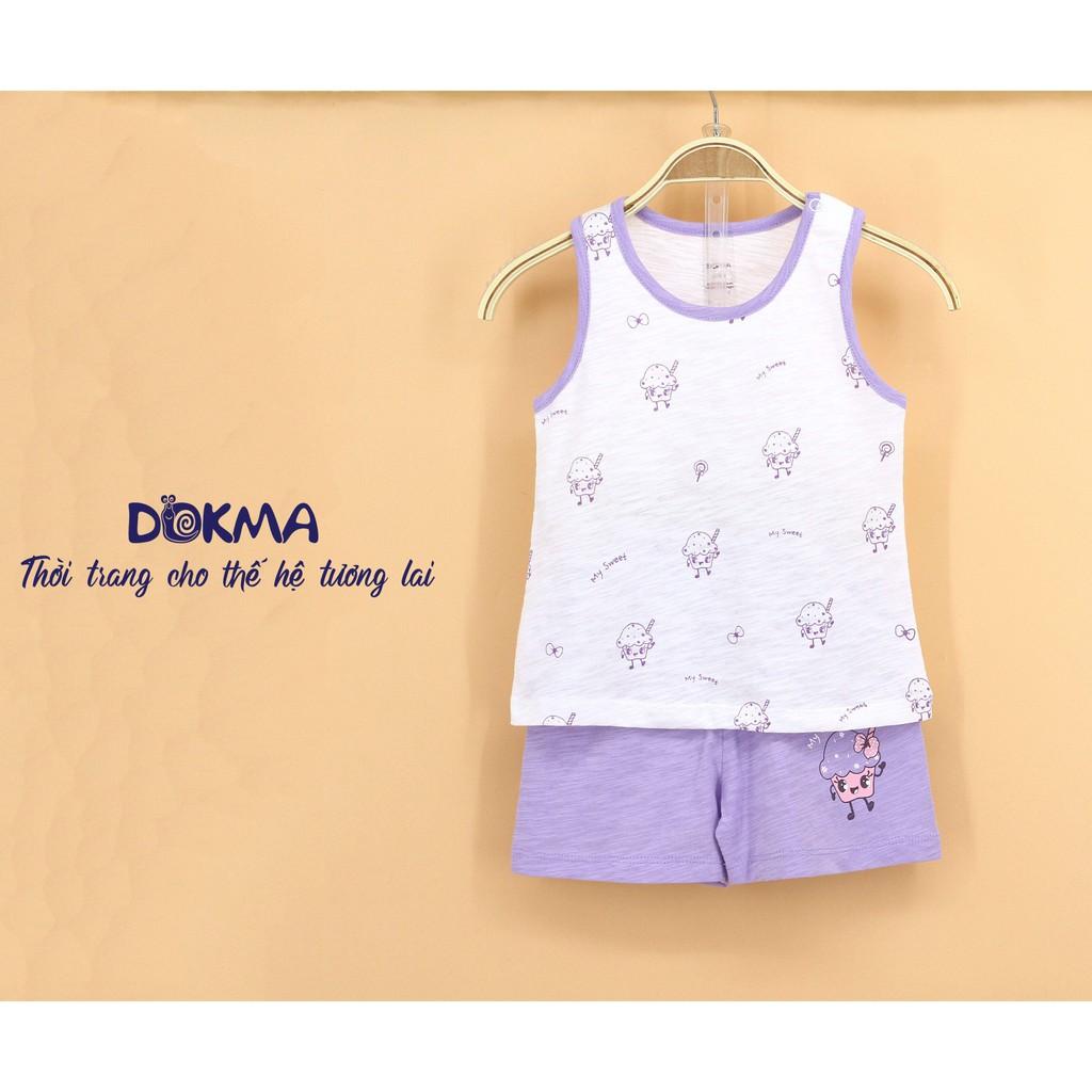 DB728 Bộ quần áo ba lỗ DOKMA (9-36M)