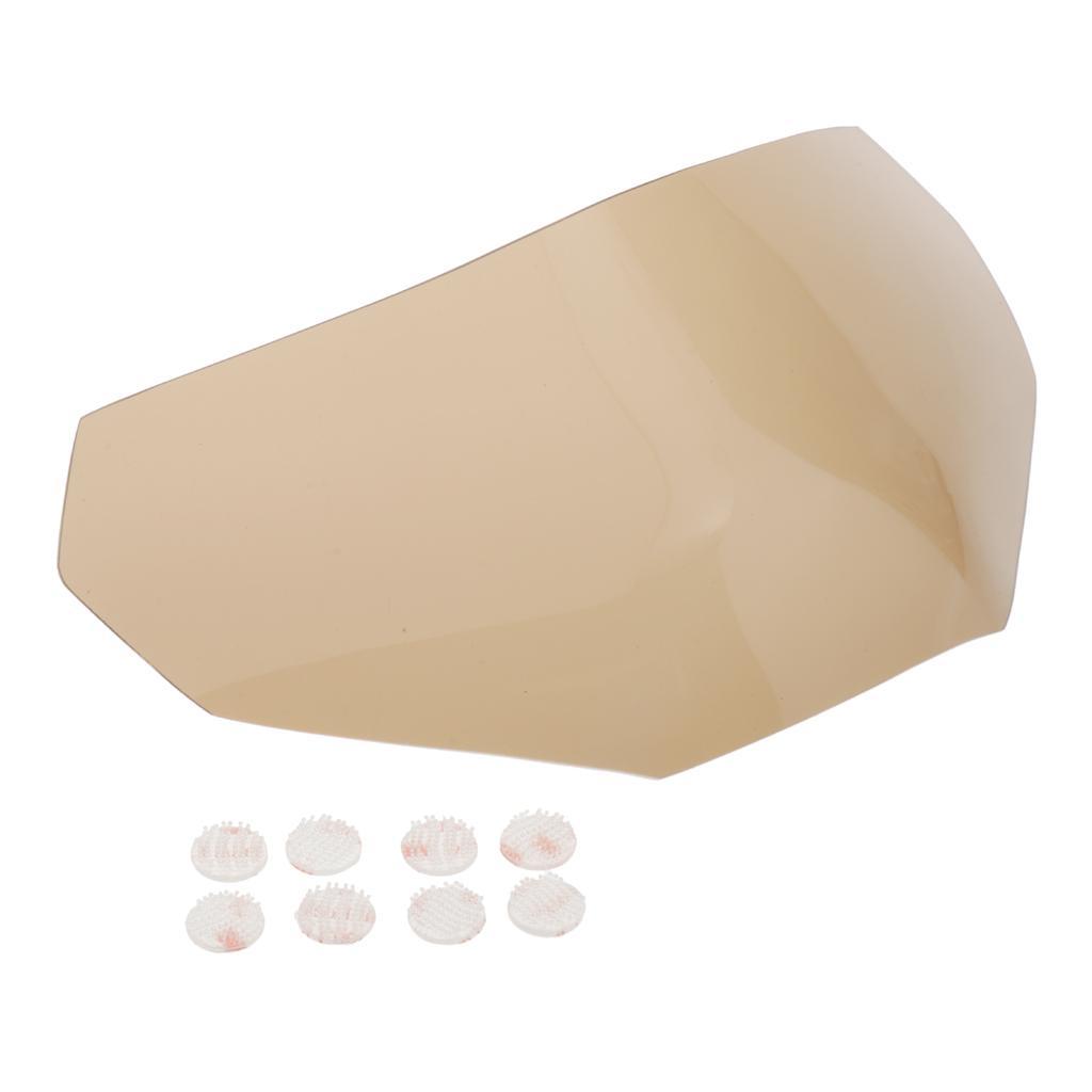 Motorcycle Headlight Protector Guard Coner For   2013-2016 Brown