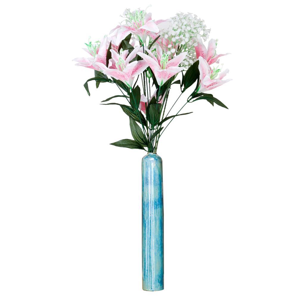 5Pcs Simulation Flowers Baby's Breath Gypsophila Artificial Plants -White