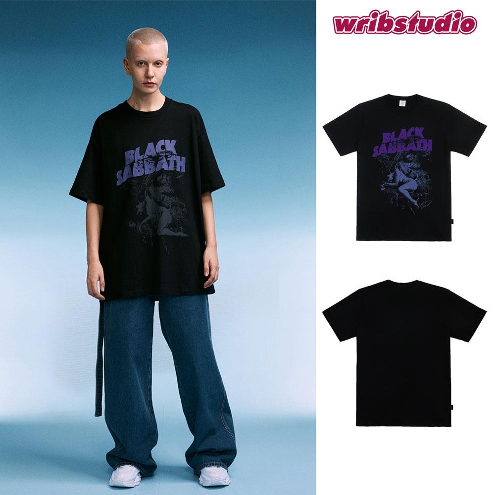 Áo thun đen basic black sabbath streetwear cool ngầu wrib hot trend 2022