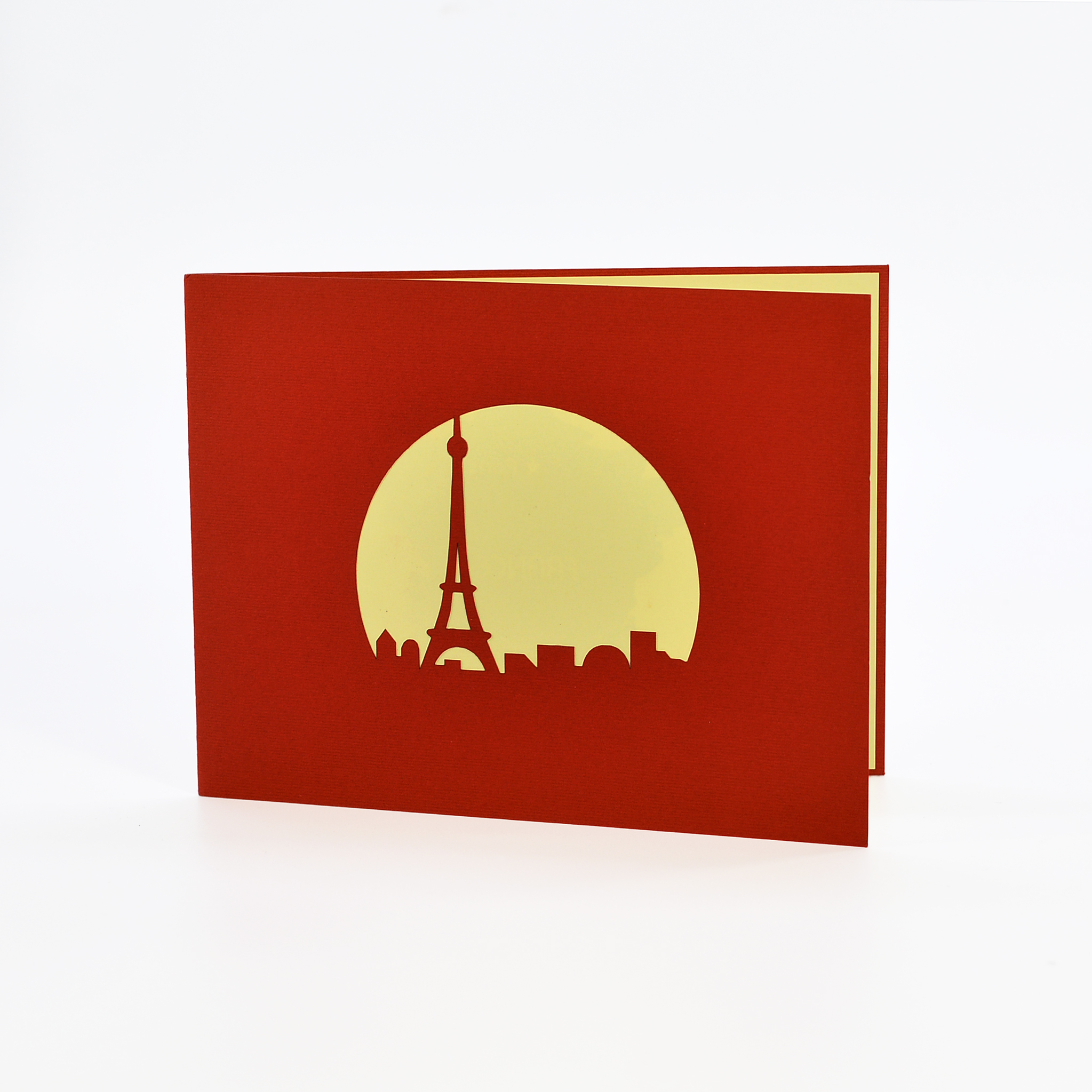 Thiệp nổi 3D handmade
Tháp Eiffel của Pháp Size 10x15cm FB004