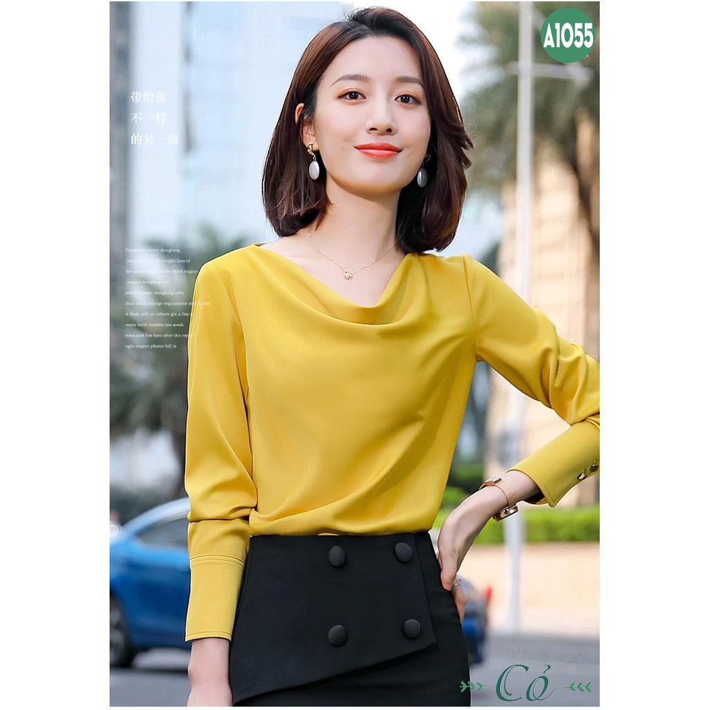 Áo sơ mi nữ công sở sang trọng - A1055