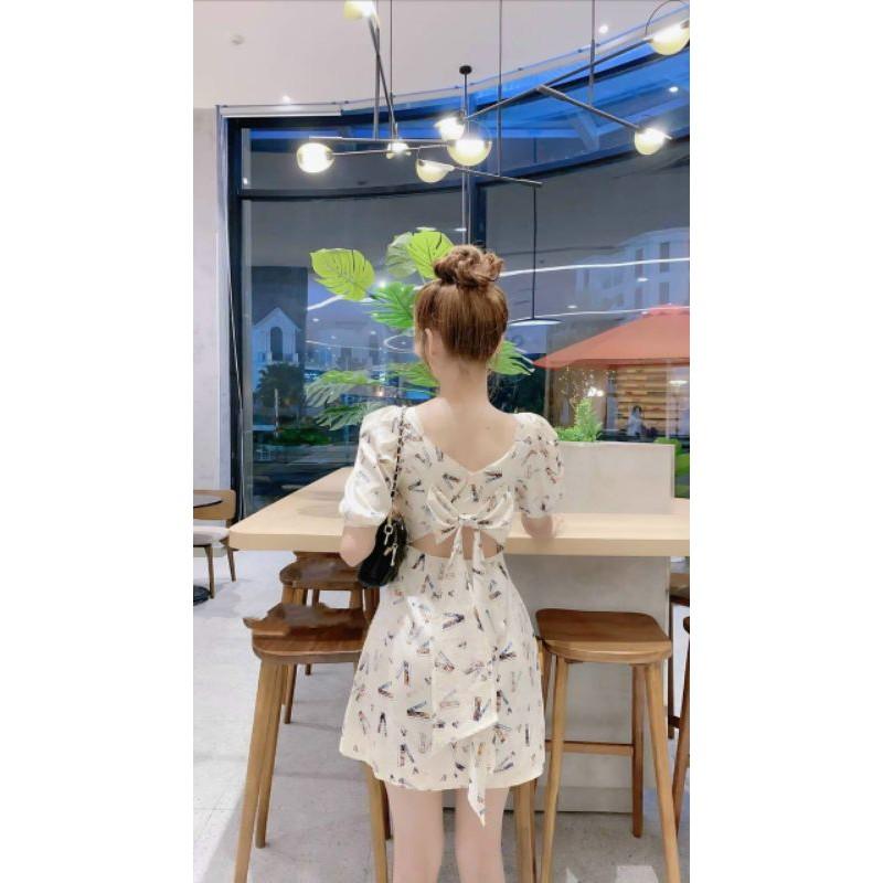ĐẦM LỤA 3D VỚI HỌA TIẾT ĐỘC ĐÁO