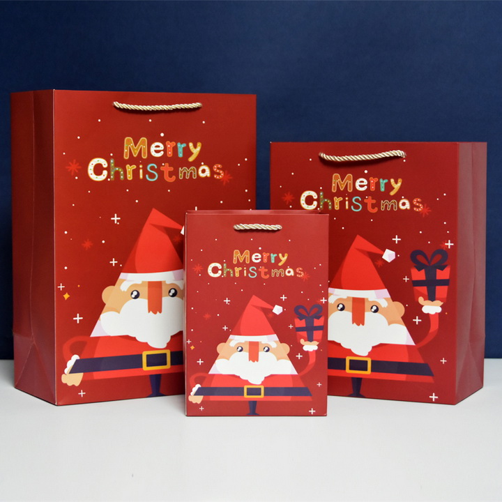 Túi Quà Giáng Sinh Merry Christmas, Túi Đựng Quà Chủ Đề Noel, Giáng Sinh Mẫu Ngẫu Nhiên