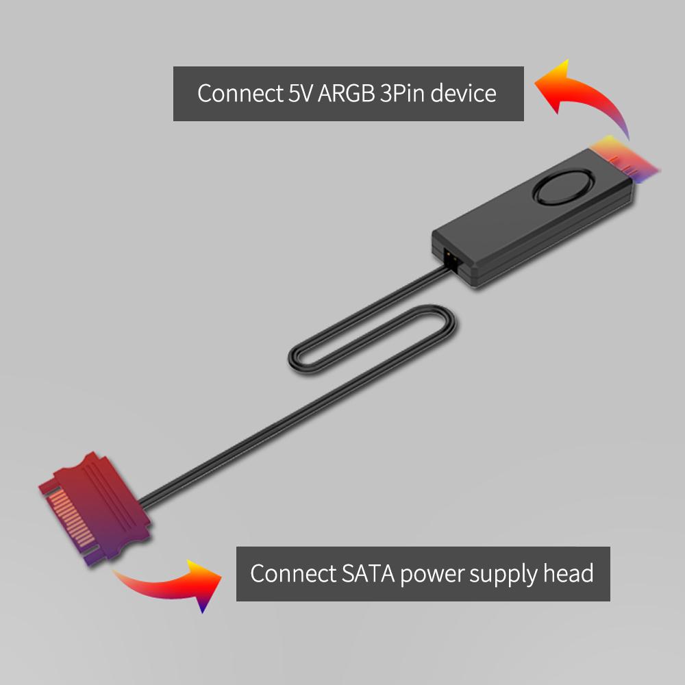 Bộ điều khiển Jonsbo 5V 3Pin ARGB có làm mát bằng nước