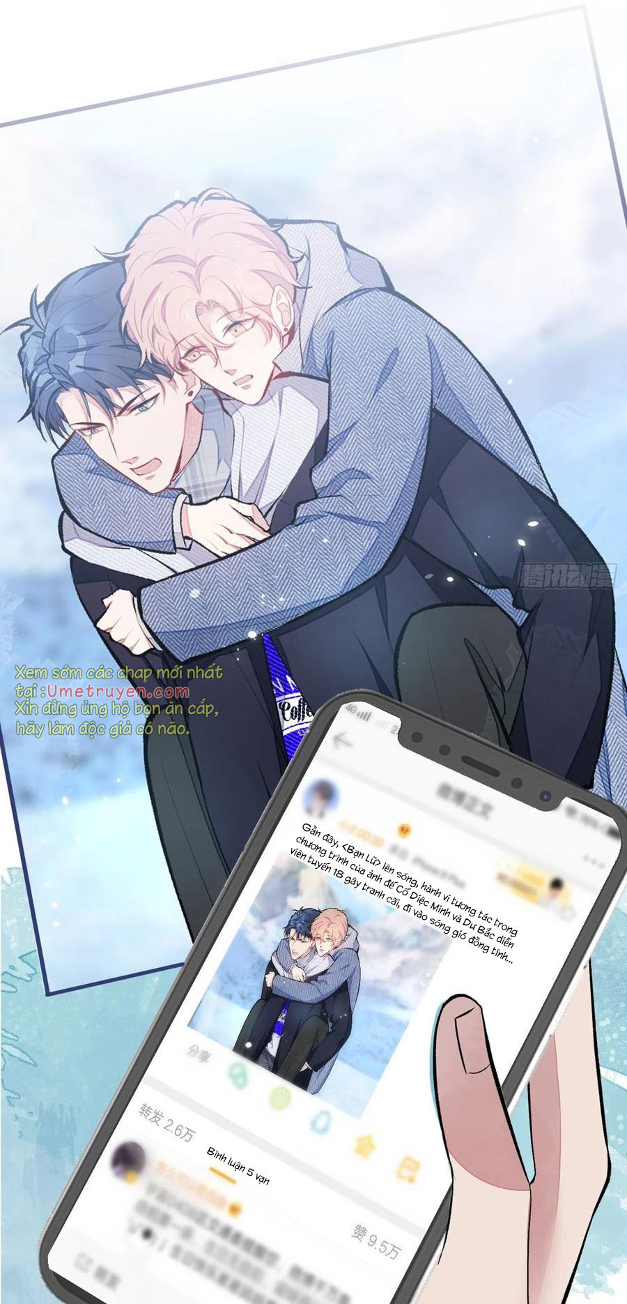 lại bị nam thần chọc trên hot search! chapter 64 6