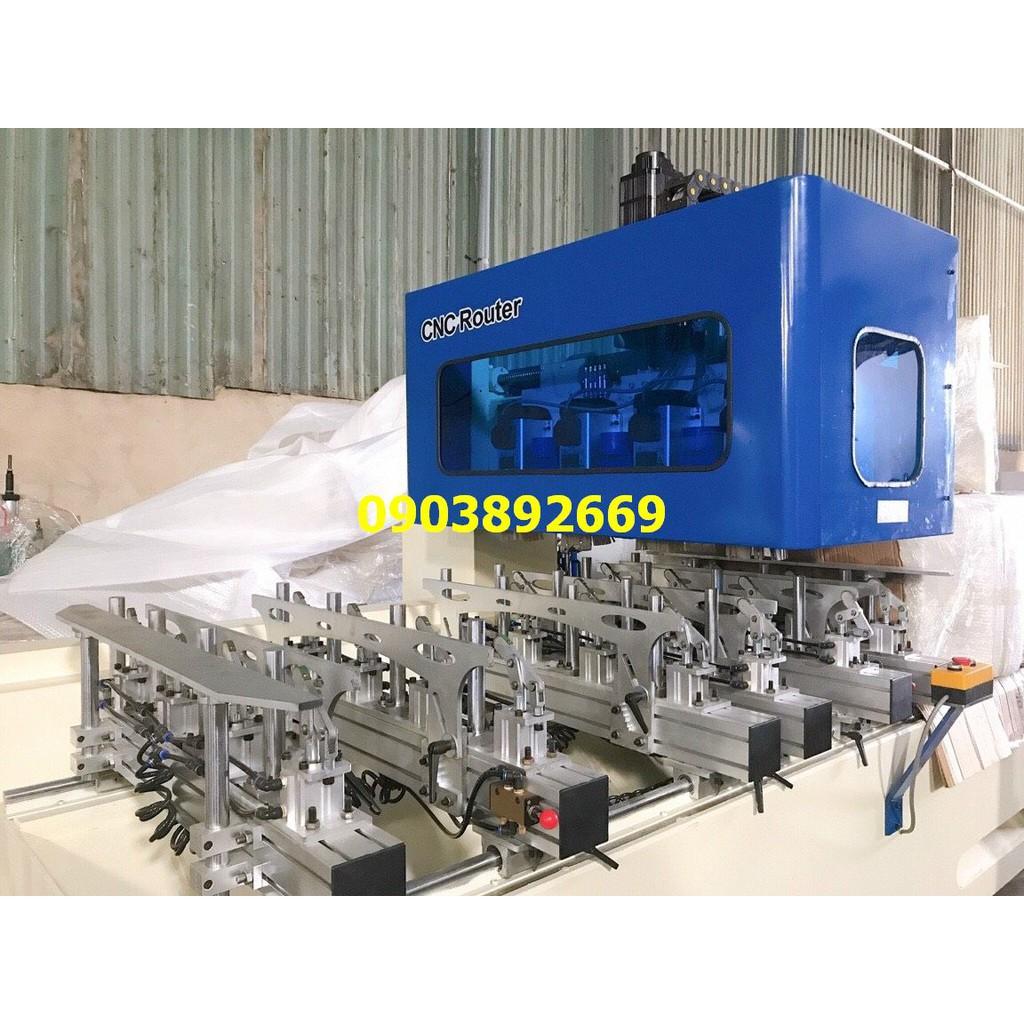 Máy khoan mộng âm CNC 4 đầu