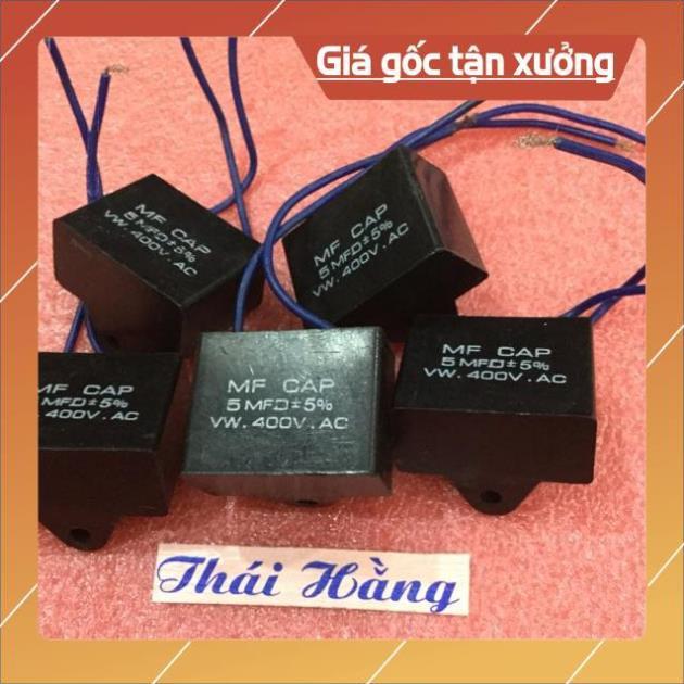 Tụ quạt 5 M/400 v giá cho 5 chiếc [ShopUyTín]