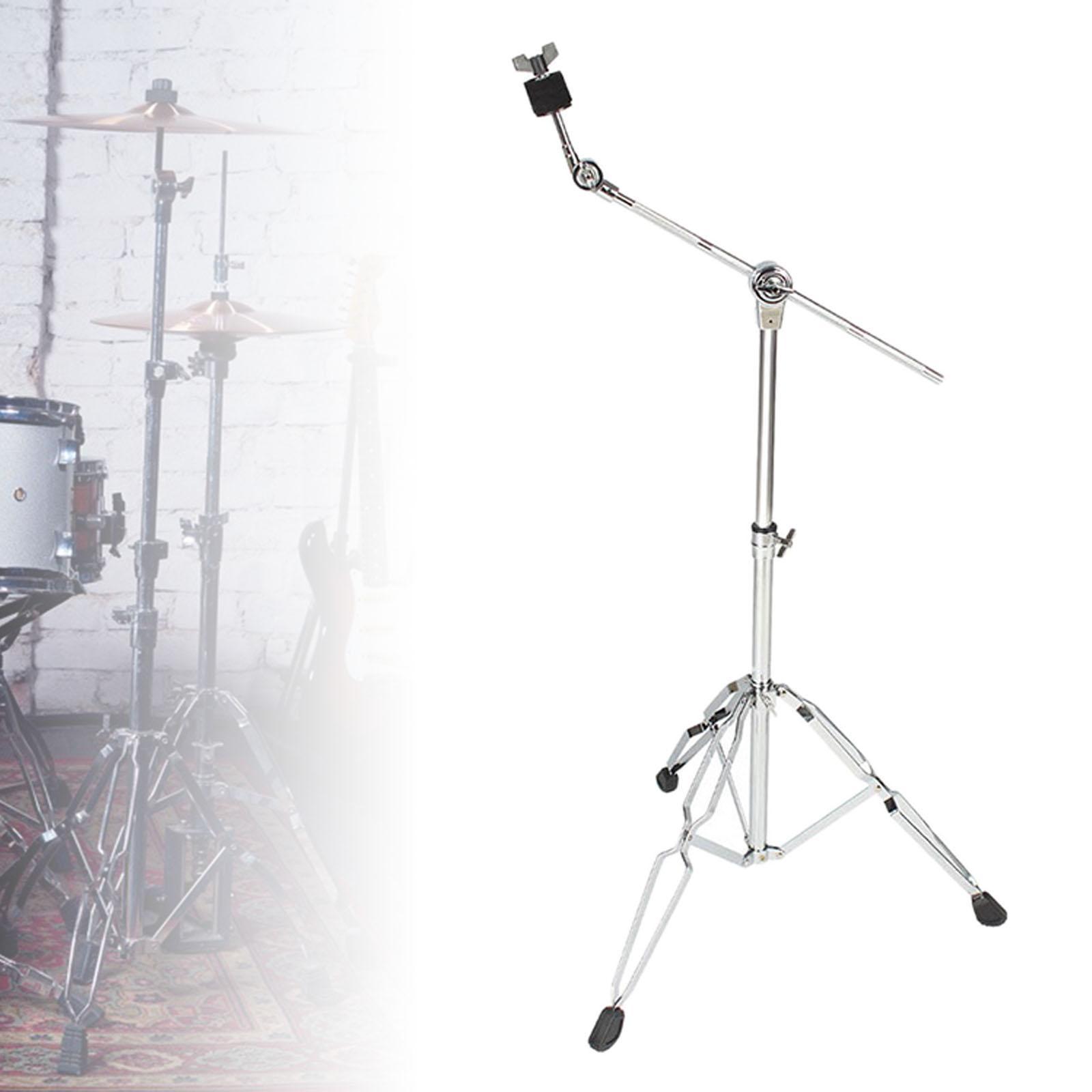 Cymbal Stand Adjustable Foldable Full Metal Stable Triangular Stand