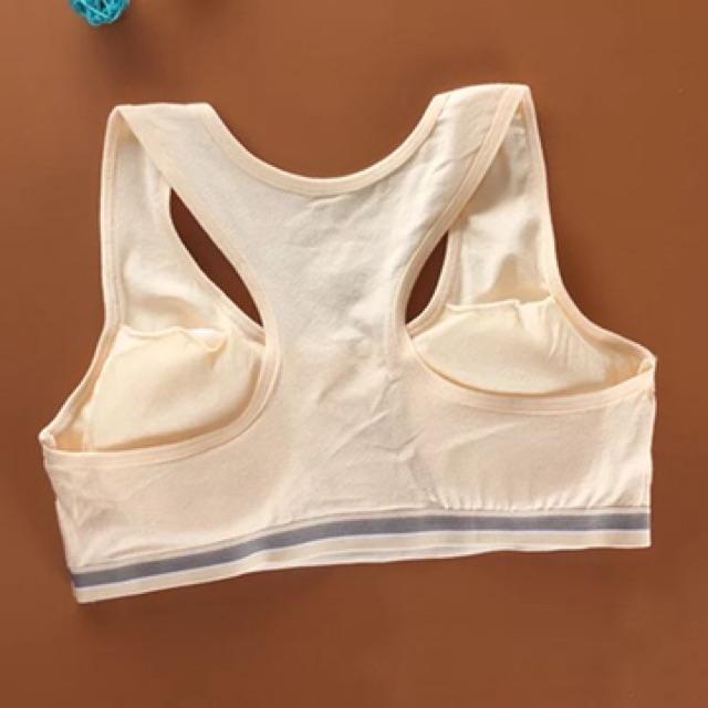 Bra / Áo Lá Học Sinh Mút Mỏng Chấm Bi Xuất Hàn Hàng Loại Đẹp