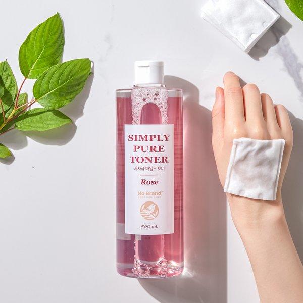 Nước Hoa Hồng - Nước Cân Bằng Hoa Hồng Rose Simply Pure Toner No Brand 500ml