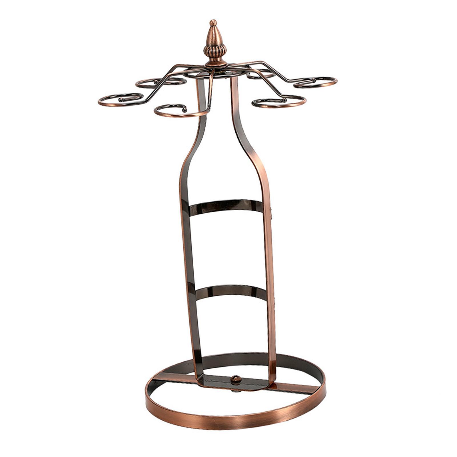 2 in 1  Rack Iron Freestanding  Bottle Stand Wedding Banquet