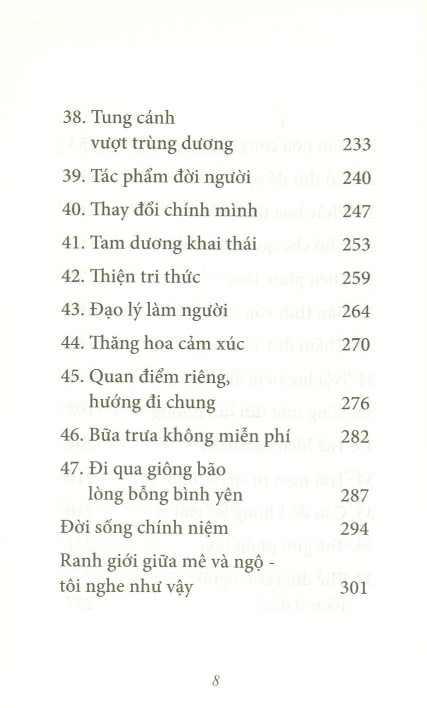 Tuyển Tập Ranh Giới Giữa Mê Và Ngộ, Tập 16: Đi Qua Giông Bão Lòng Bỗng Bình Yên