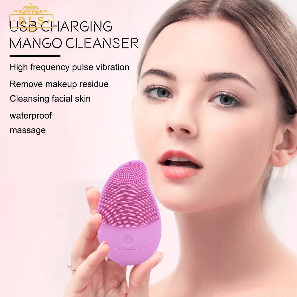 Máy rửa mặt cao cấp SONIC FACIAL hình quả xoài - Bảo hành 1 năm