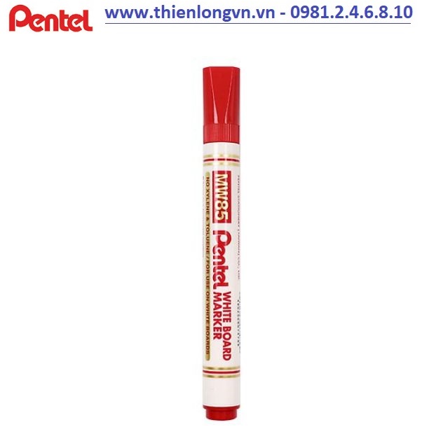 Bút viết bảng Pentel- MW85 màu đỏ