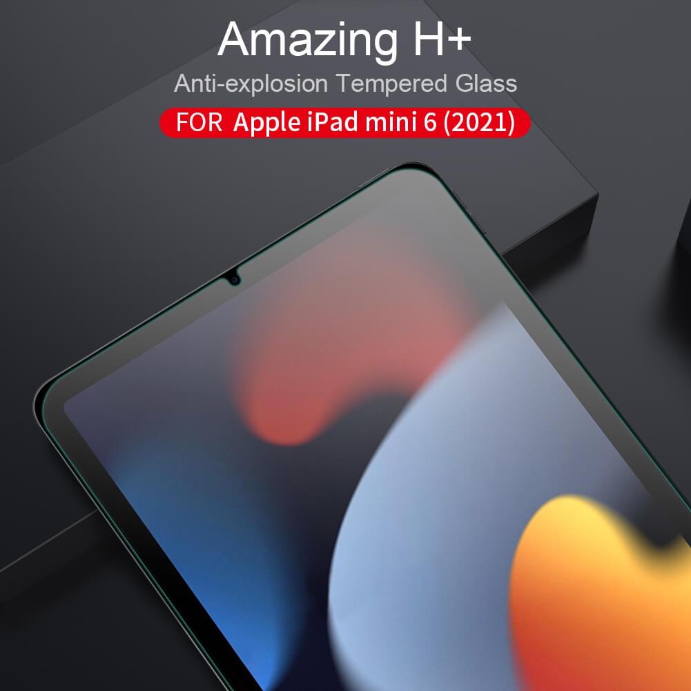 Kính cường lực Nillkin Amazing H+ cho Apple iPad Mini 6 (2021) - Hàng chính hãng.