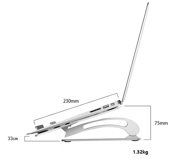 Đế quạt tản nhiệt dành cho laptop, macbook tùy chỉnh độ cao D2 Stand