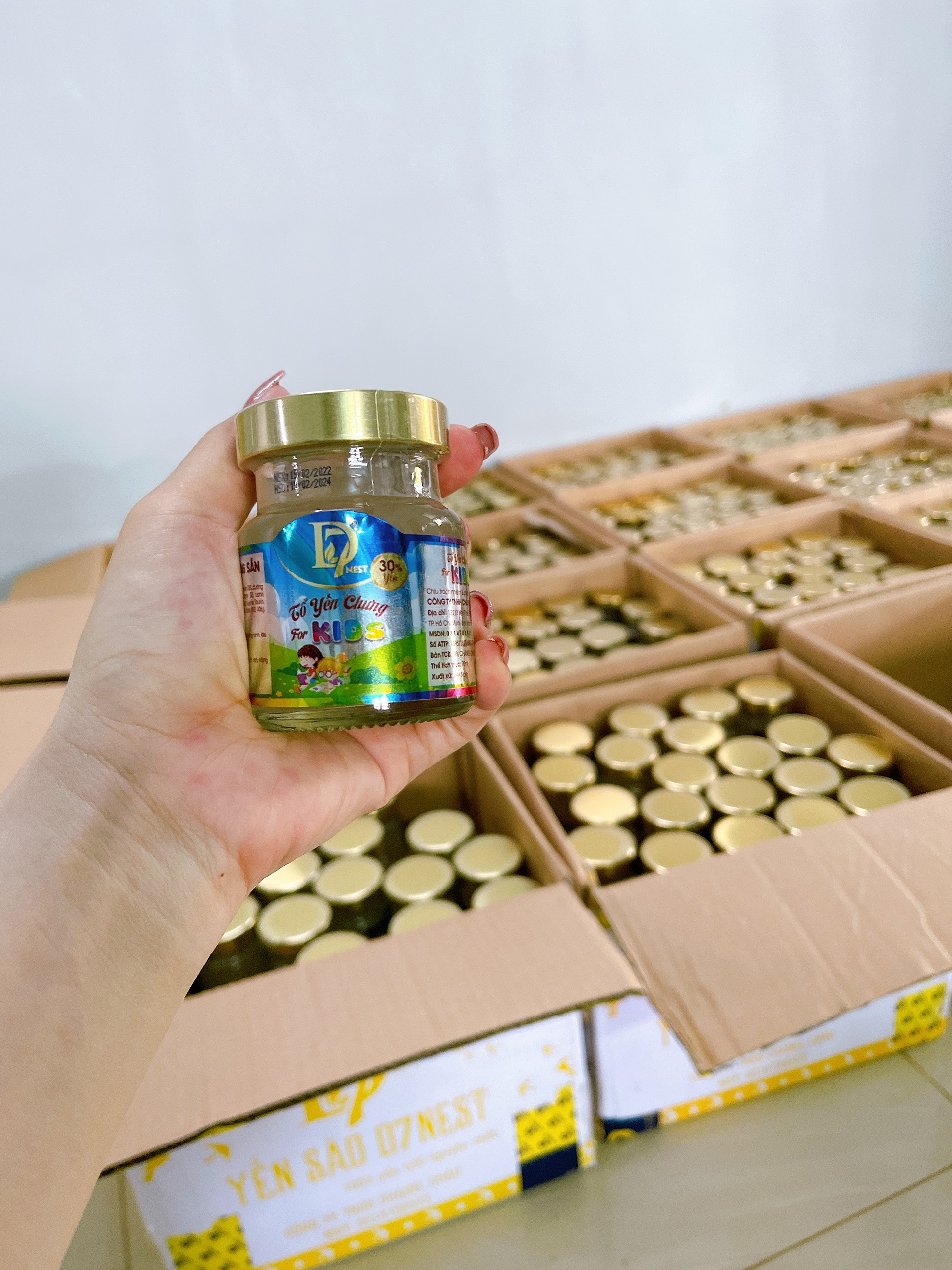 Combo 3 hủ yến chưng Kids cho bé - D7