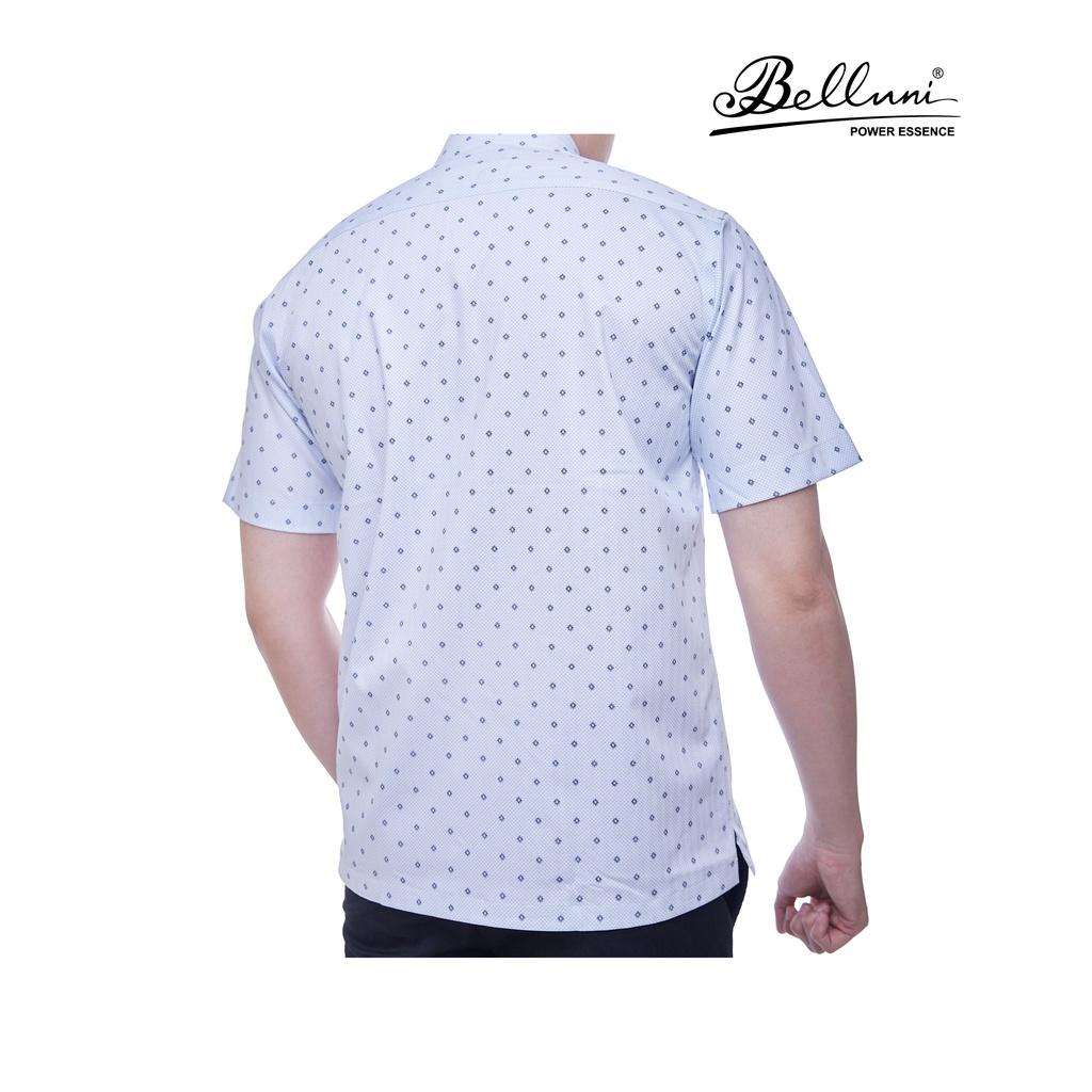 Áo sơ mi nam ngắn tay cao cấp BELLUNI vải sợi tre mềm mại chống nhăn - ABN.BPS.BE.218.B7