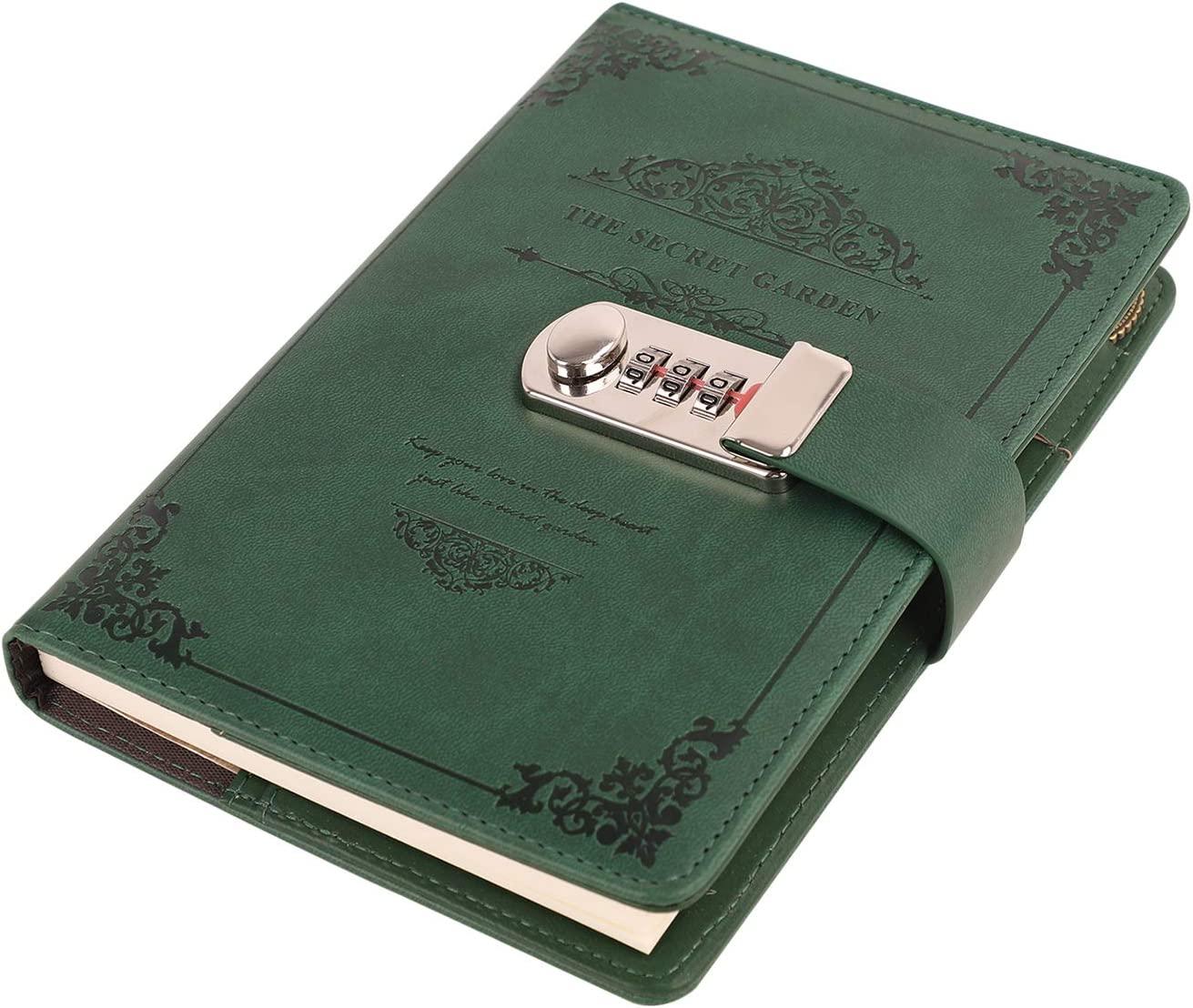 A5 Secret Notebook Ổ khóa Notebook Chàng trai Nhật ký cá nhân Sổ tay du lịch