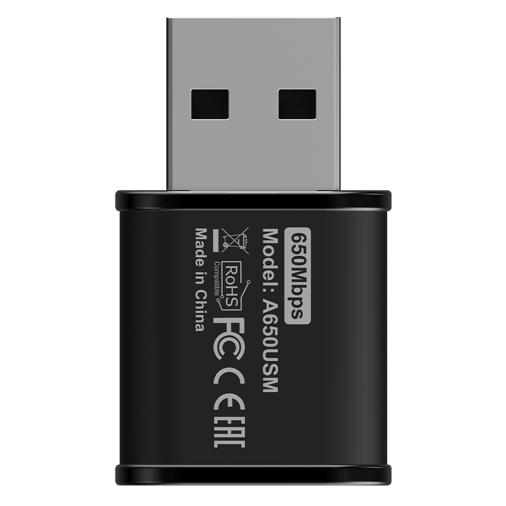 USB Wifi Totolink A650USM băng tần kép AC650 - Hàng chính hãng DGW phân phối