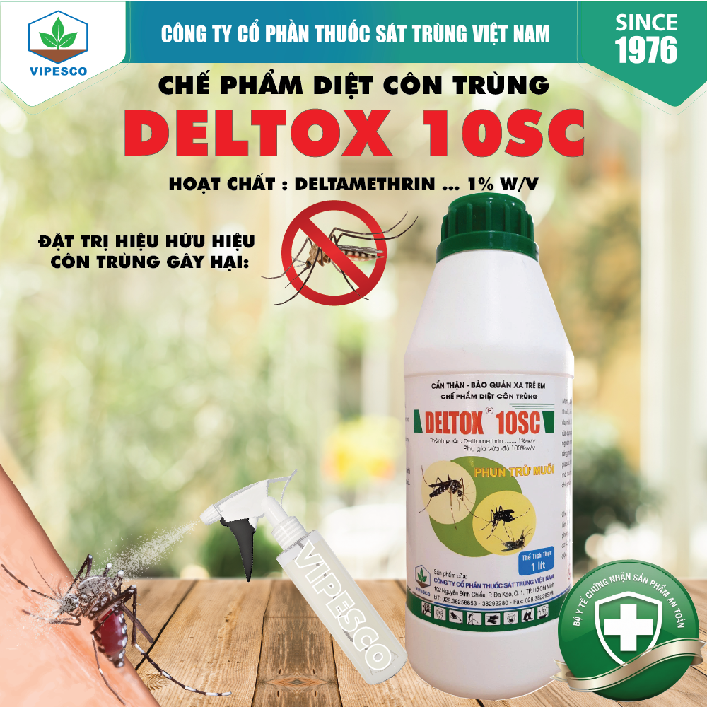 DELTOX 10SC (Lít) - PHUN TRỪ MUỖI