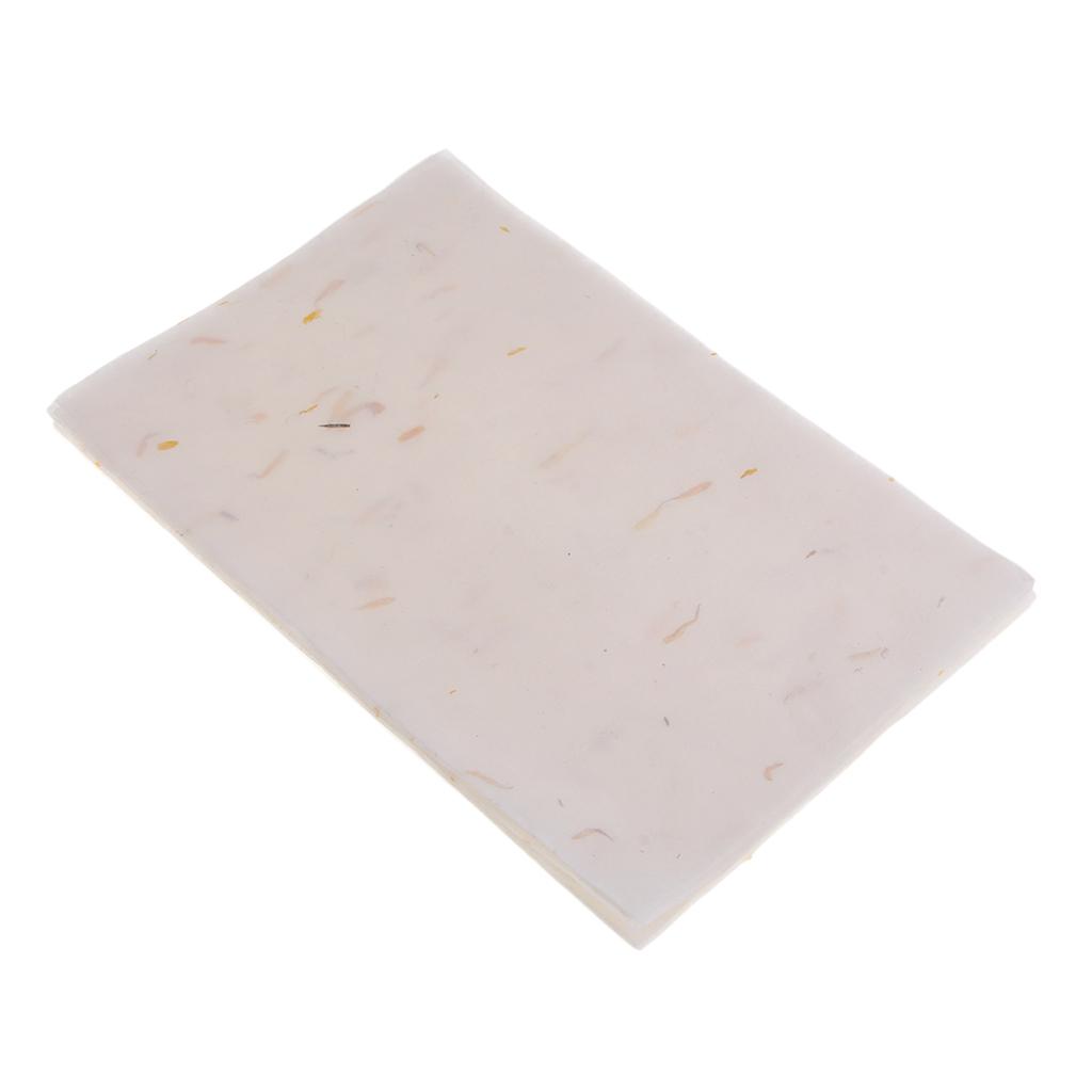 10Pcs Handmade Xuan Paper Washi Paper Stationery Paper