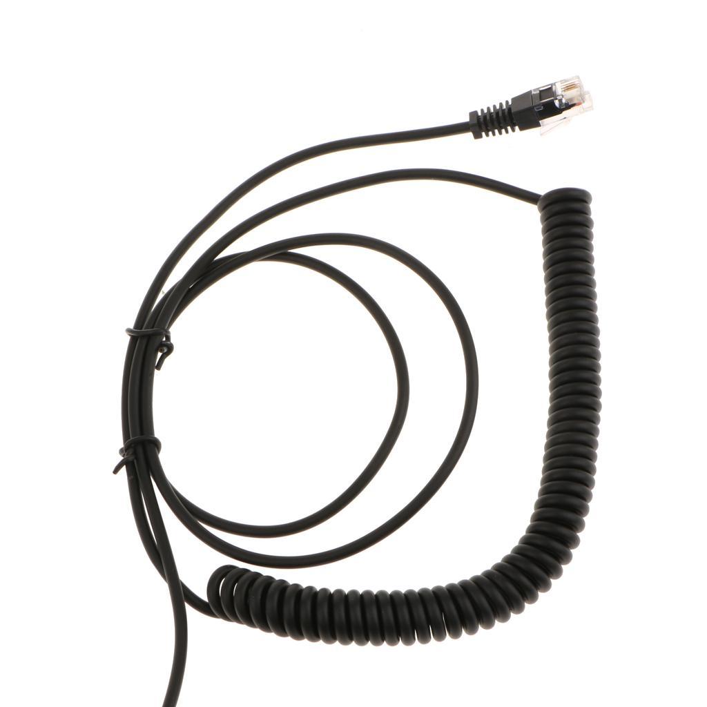 VH500 Hands-free Call Center Headset Headphone Ear Phone Desk Telephone +Mic