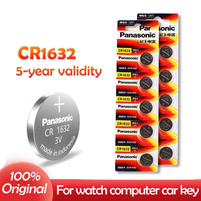 Combo 4 Viên Pin thay thế Cảm biến áp suất lốp TPMS CR 1632 3v Cửa hàng nội thất ô tô