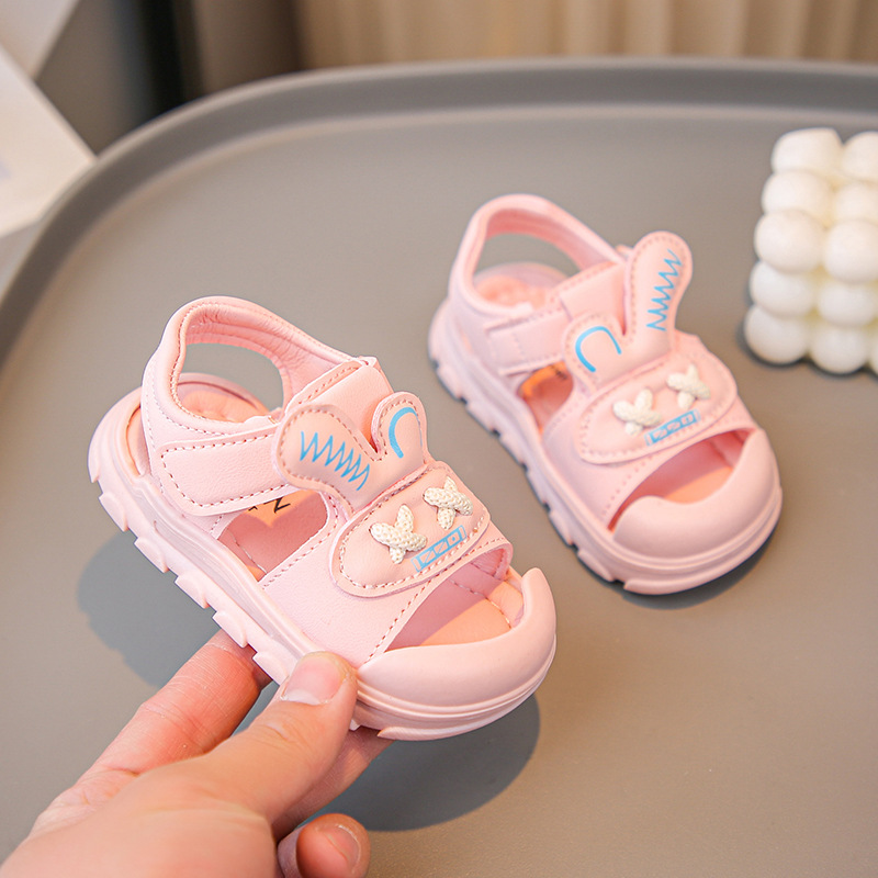 Giày Sandal quai hậu cho bé gái tập đi siêu nhẹ, chống trơn trượt – GSD9098
