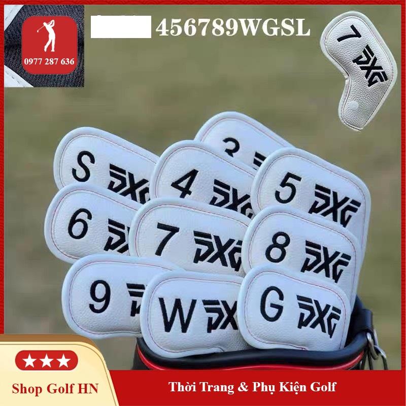 Cover bọc đầu gậy golf cover gậy sắt da PU chống trầy xước bụi bẩn BD025