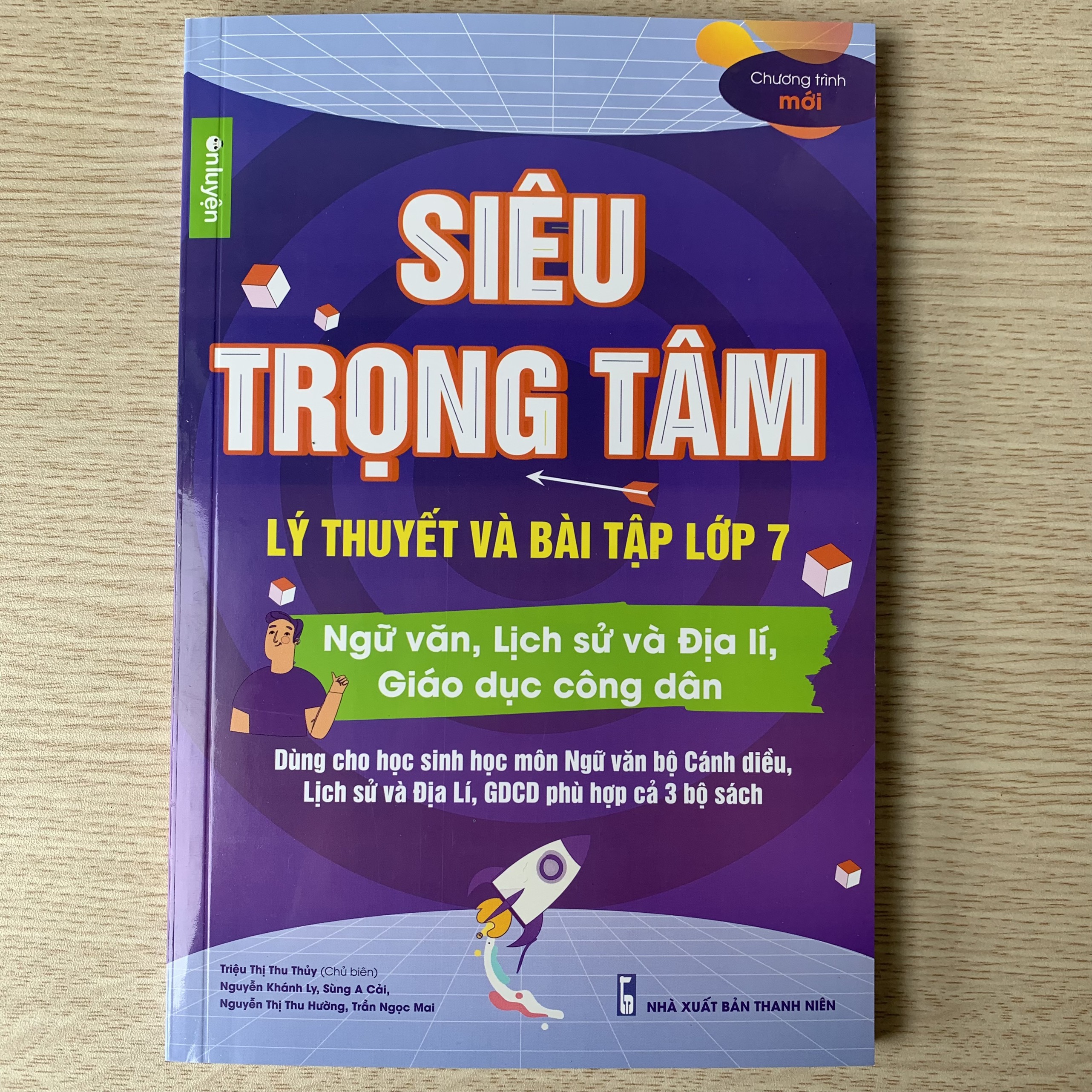 Lớp 7 (Bộ Cánh Diều )- Sách Siêu trọng tâm Văn, Khoa học xã hội lớp 7 - Nhà sách Ôn luyện