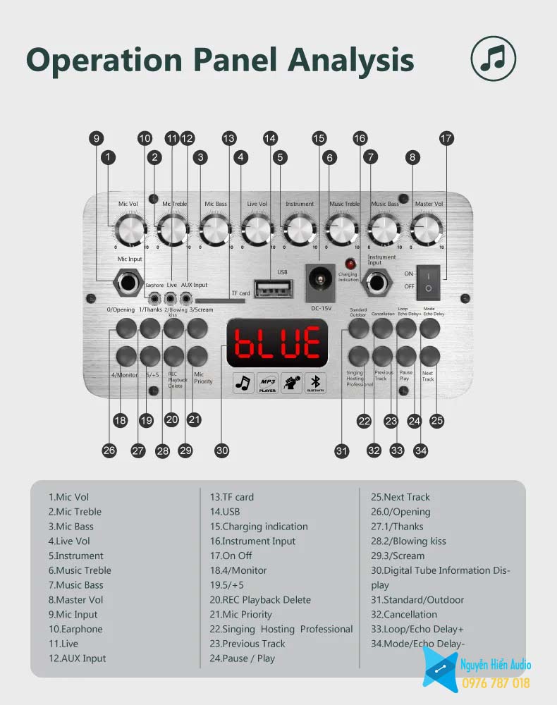 Loa Xdobo Thunder 1978 Bluetooth 5.2 siêu trầm 150W hàng chính hãng