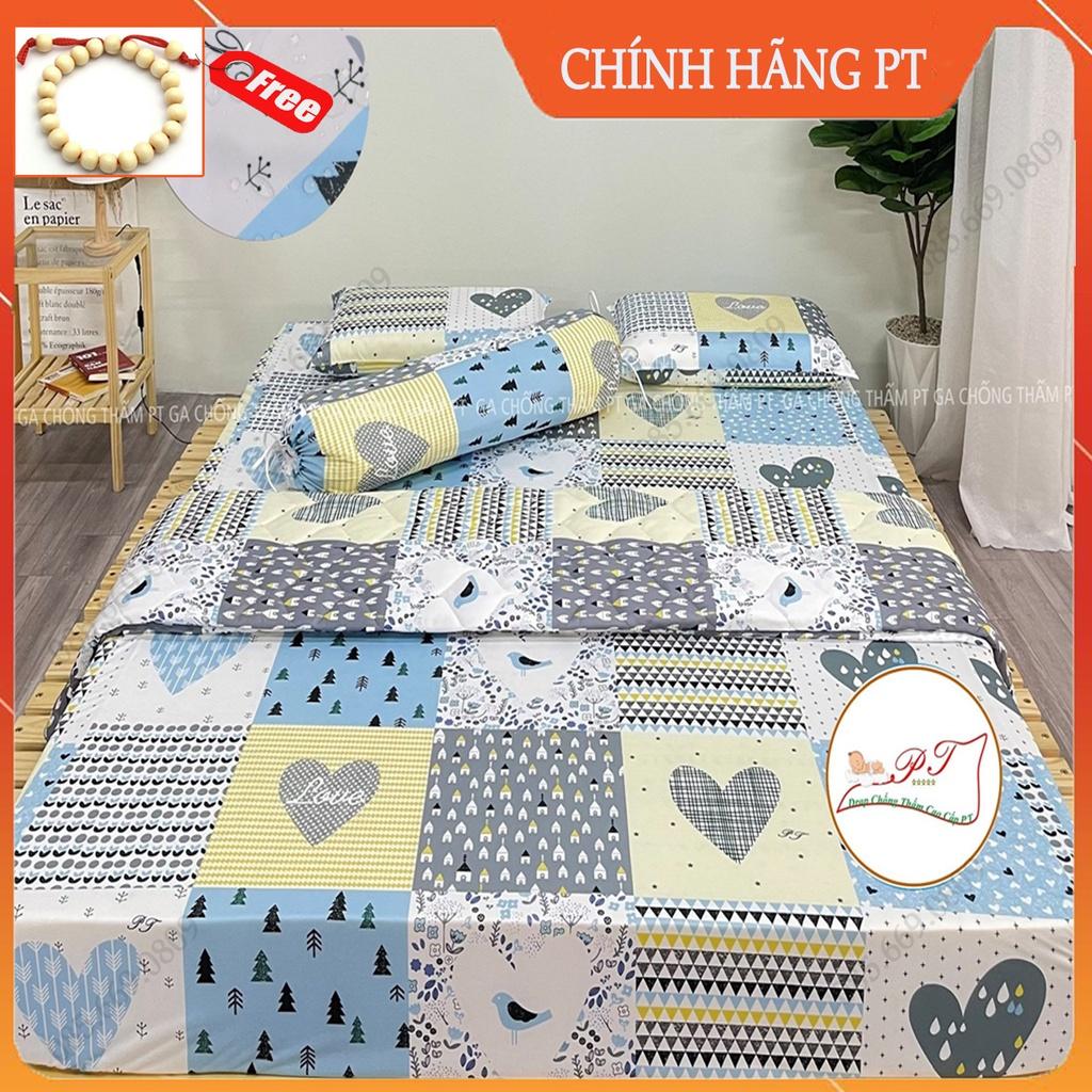 Ga chống thấm cho bé chính hãng PT, chất liệu cotton cao cấp, chống thấm nước tuyệt đối, bé tè lau là sạch