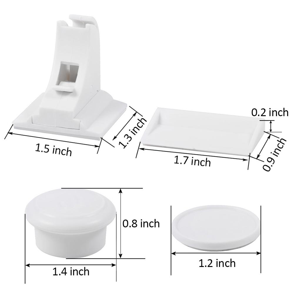 Từ Khóa An Toàn Trẻ Em Limiter Trẻ Em Bảo Vệ Bé An Toàn Khóa Vô Hình Khóa Trẻ Em An Toàn Ngăn Kéo Chốt Cửa Tủ