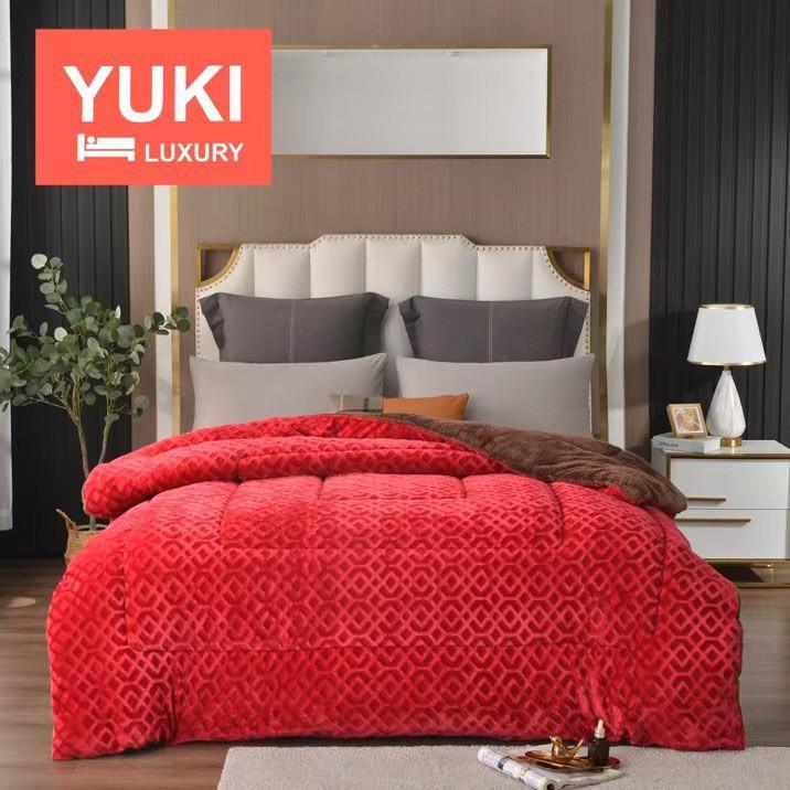 Chăn đông Đại hàn YUKY siêu ấm mềm mịn