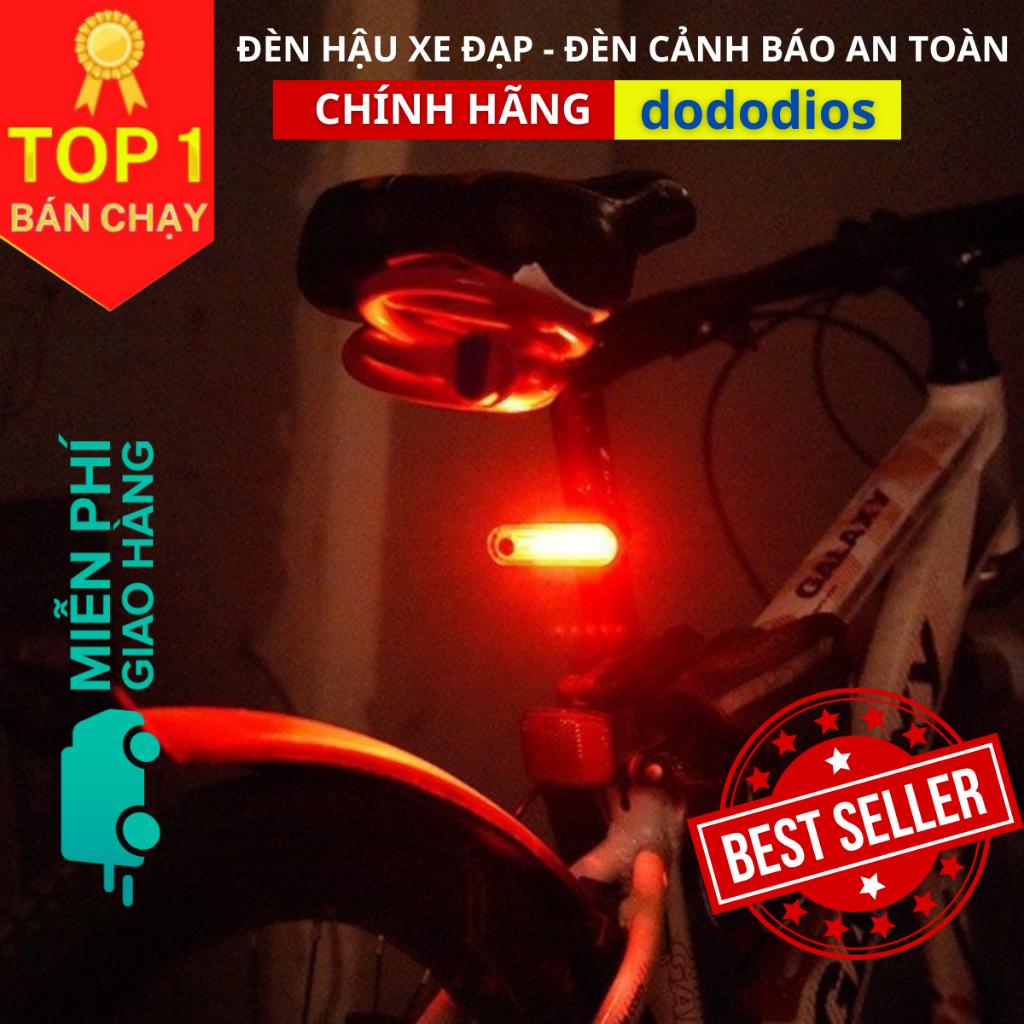 Hình ảnh Đèn xe đạp hậu LED thể thao siêu sáng DH01 7 Chế độ sáng - Chính hãng dododios