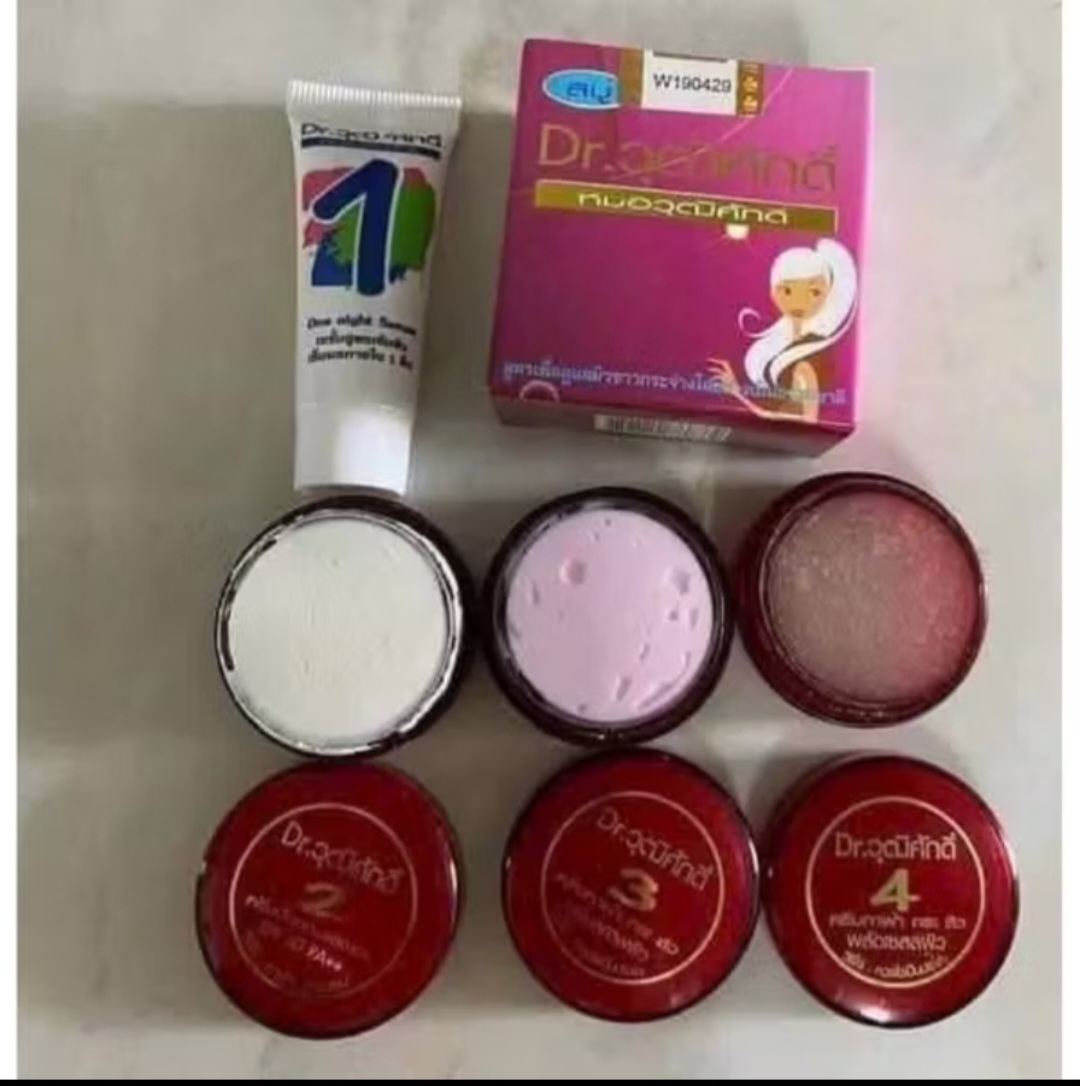 HỘP KEM 5 MÓN THÁI LAN TRỊ HẾT NÁM TÀN NHANG DA THÂM SẠM HÀNG CHUẨN CHẤT LƯỢNG