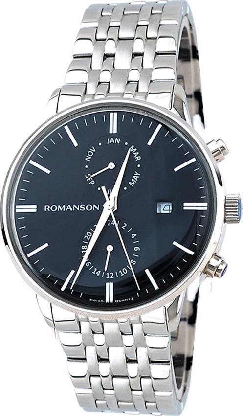 Đồng Hồ Nam Romanson TM4226FMWBK