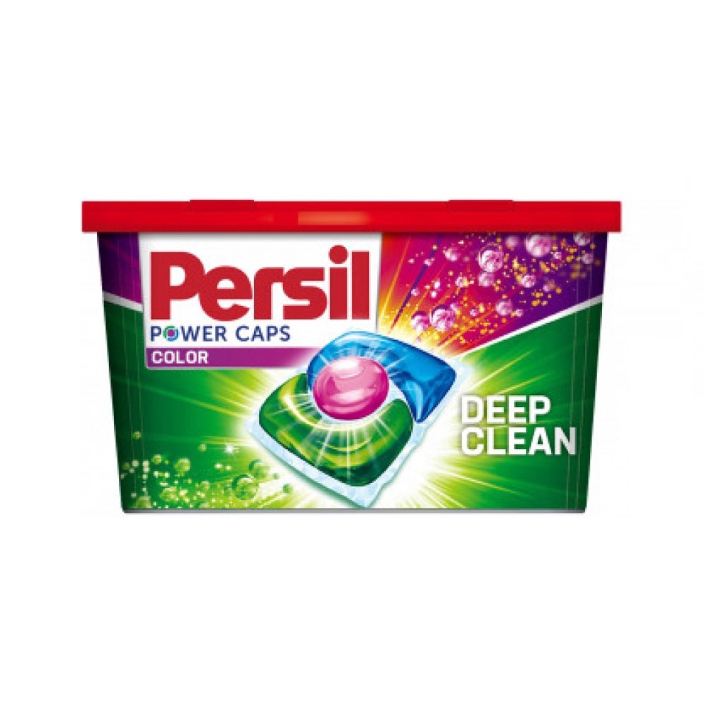Viên Giặt Xả PERSIL POWERS CAPS 14 Viên Expert Công Nghệ Sạch Sâu