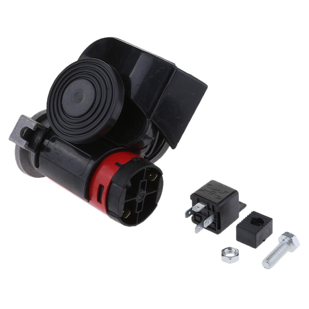 12V Electric Pump Air Horn 135db Trumpet for Car Truck Bus Train Boat