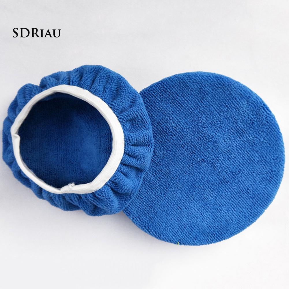 Set 2 Đệm Bọc Bảo Vệ Đầu Máy Đánh Bóng Xe Hơi
