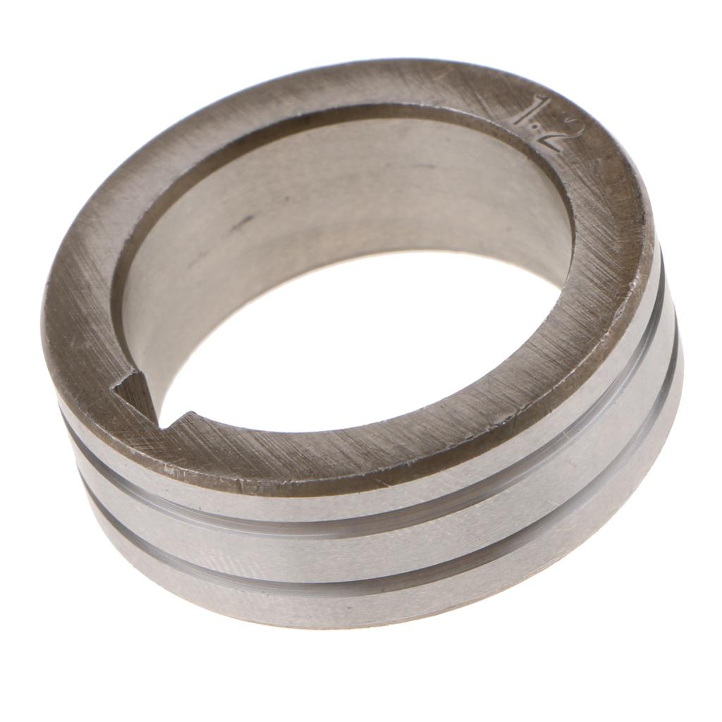 Steel Welder Wire Feed Drive Roller Roll Parts Smooth-Groove 1.0-1.2 Silver