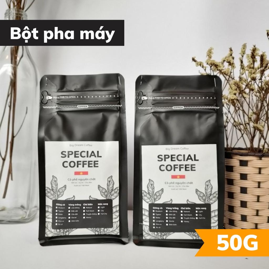 Cà phê rang xay TYPICA Special Coffee và pha phin cafe nguyên chất không độn phụ gia - Big Dream Coffee